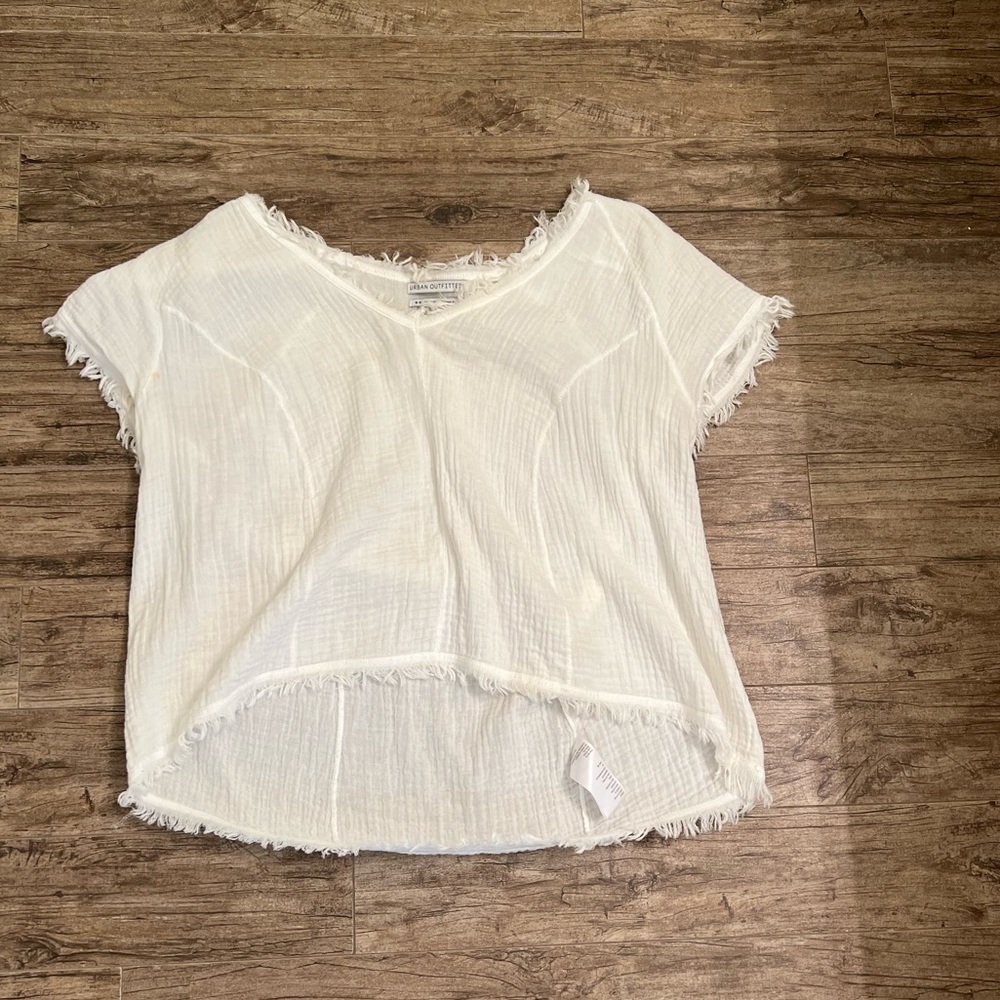 urban outfitters white top